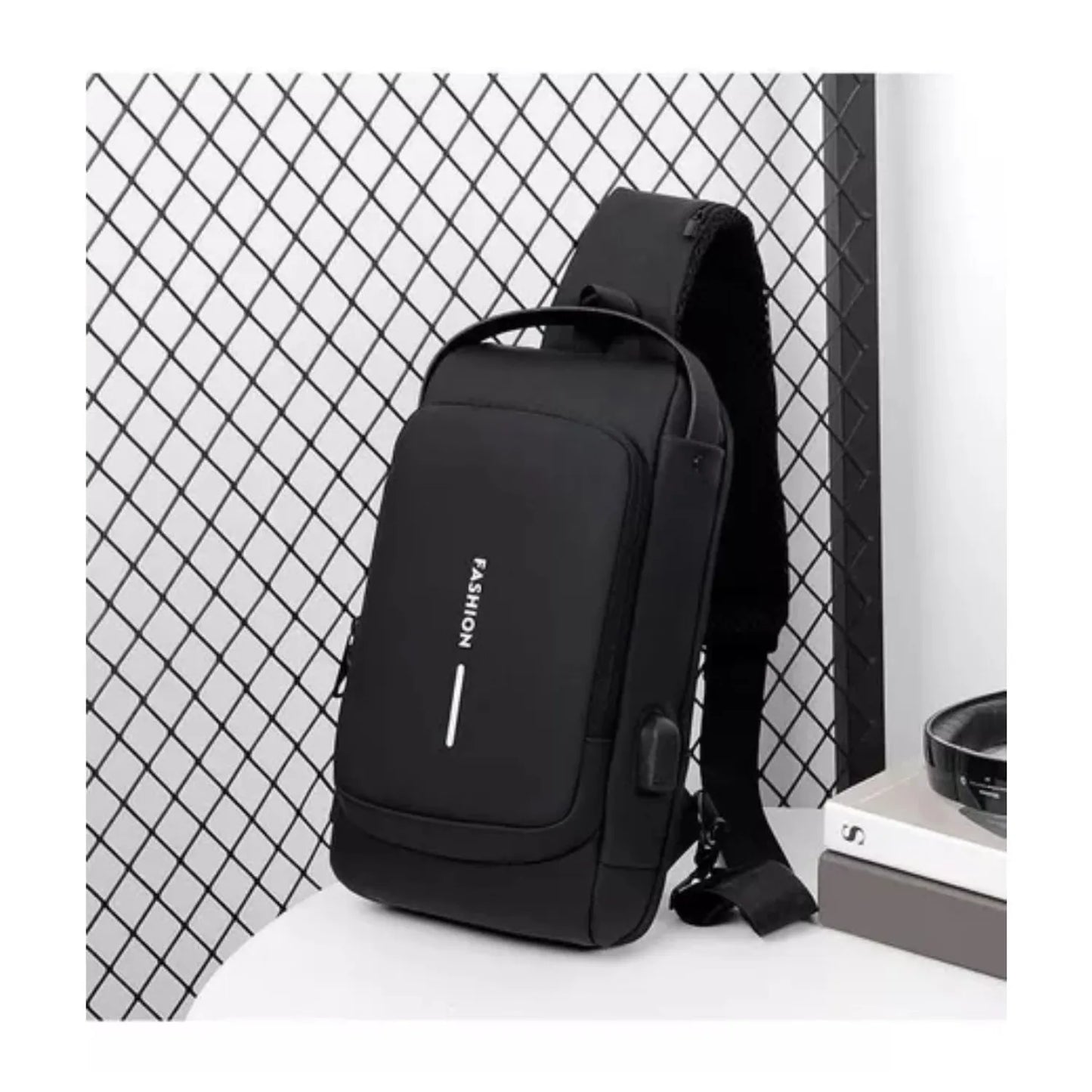 Canguro bolso antirrobo para hombre