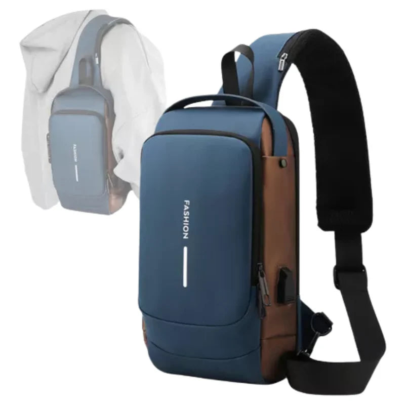Canguro bolso antirrobo para hombre